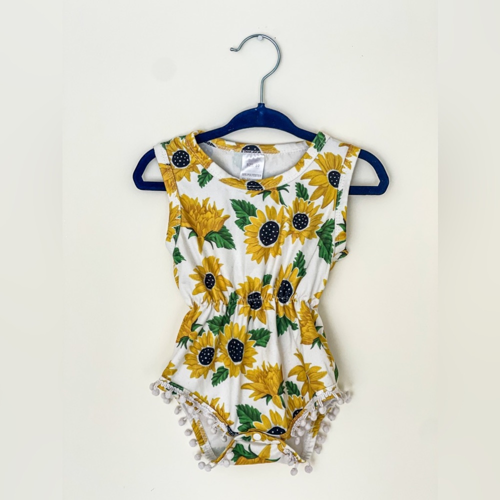 Baby Girl 6-9 Month Romper